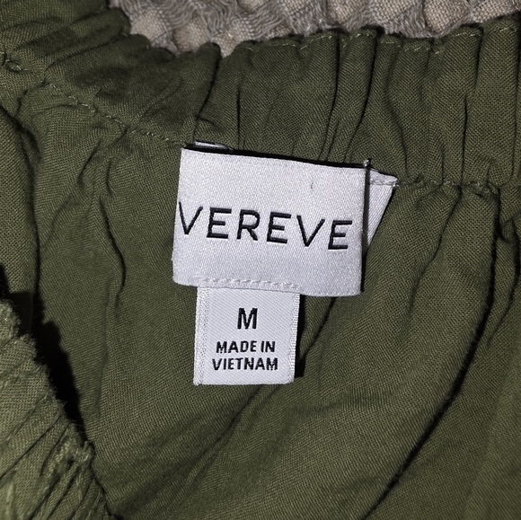 Evereve Hadley Green Eyelet Women Top Size Medium NWOT - Picture 4 of 9